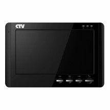 Видеодомофон CTV-M1704MD (black) - фото, картинка Видеодомофон CTV-M1704MD (black) - фото